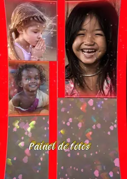 painel de fotos 