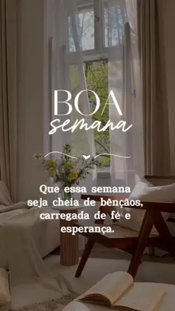 Boa semana 