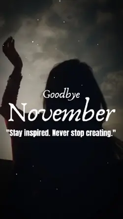 Goodbye november