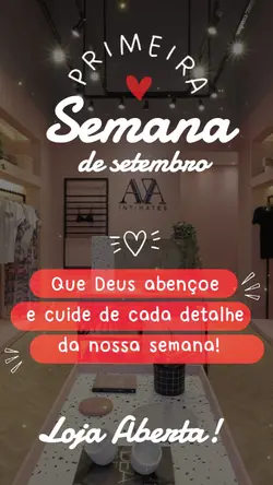 Primeira semana mês