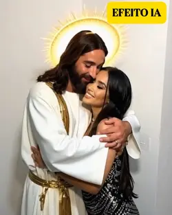 Abraçando jesus
