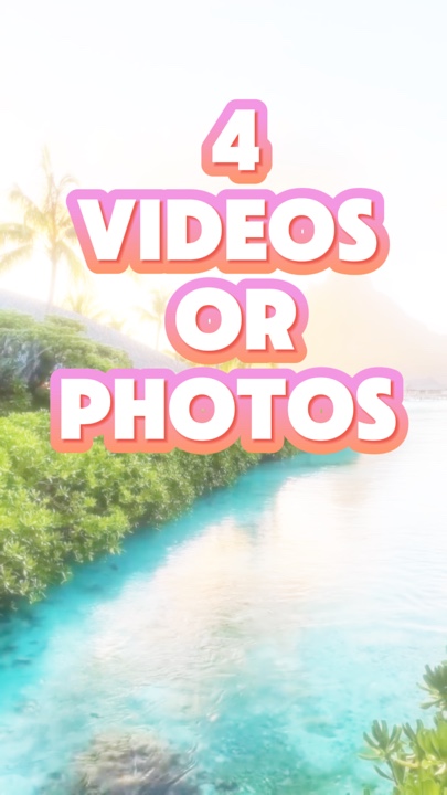4 videos o fotos 