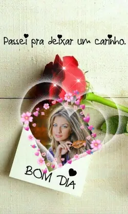 bom dia com carinho 