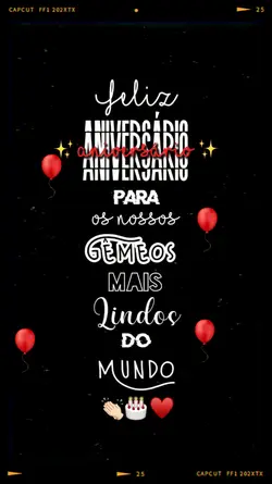Aniversário Gêmeos