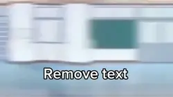 Remove text