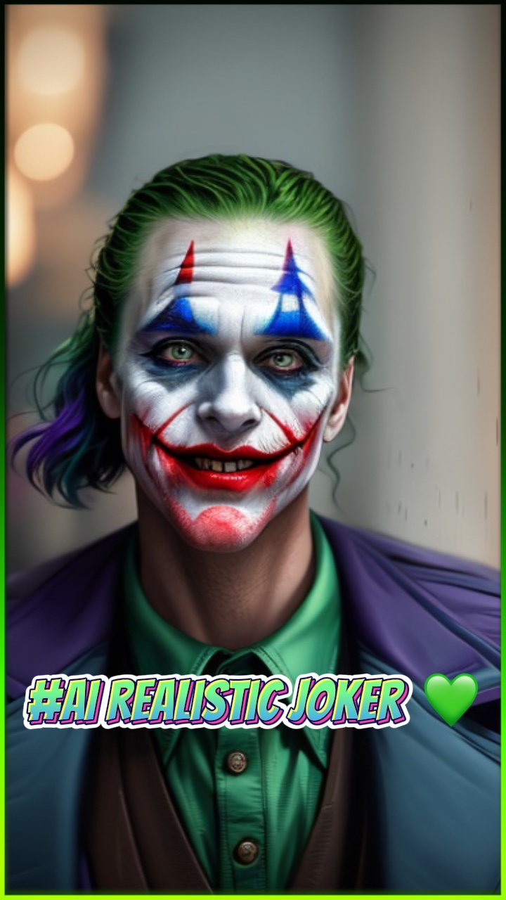 # AI Joker realista💚