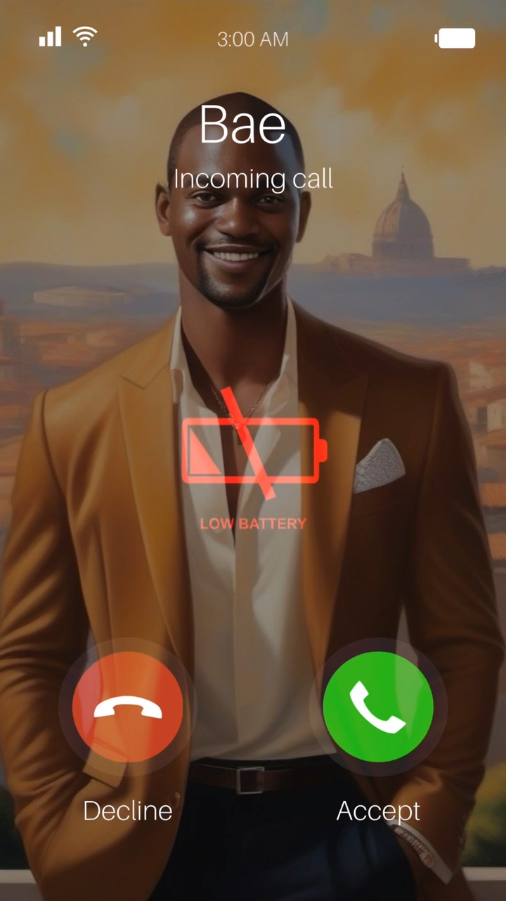 Bateria fraca Bae Call