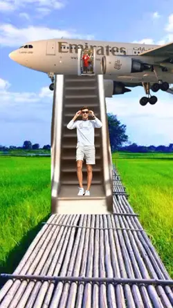 Chegando de Avião ✈️ 