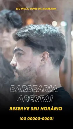 Barbearia aberta 