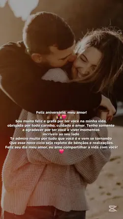 Parabéns amor