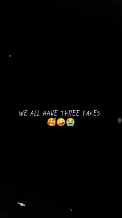 3 FACES we have...