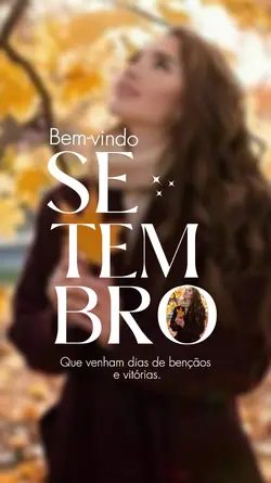 BEM-VINDO SETEMBRO 
