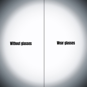 con/ gafas 