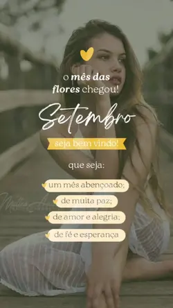 bem vindo  setembro 