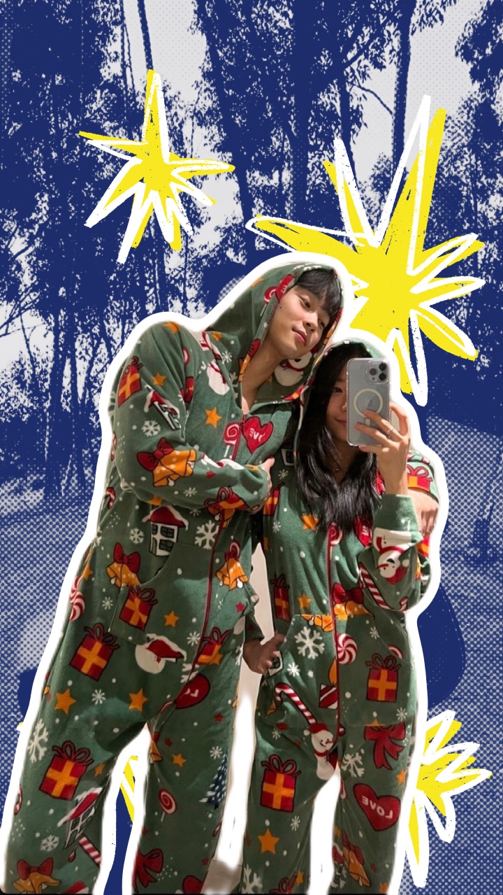 Collage de pareja