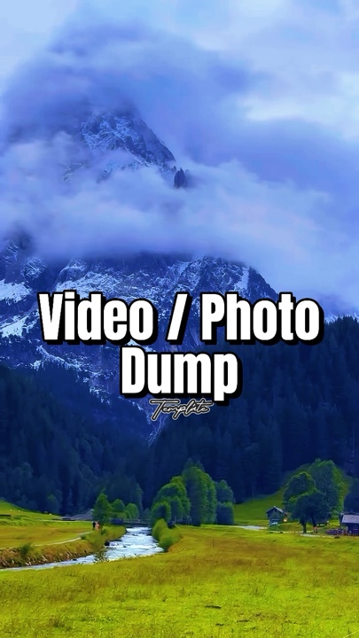 Dump vidéo ou photo