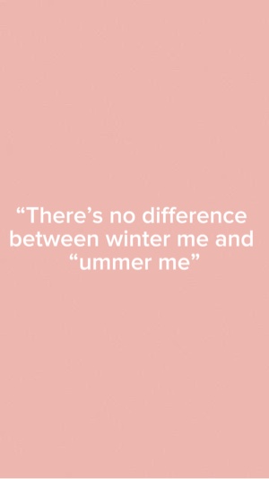 Inverno x Verão eu