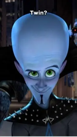 Forehead twin