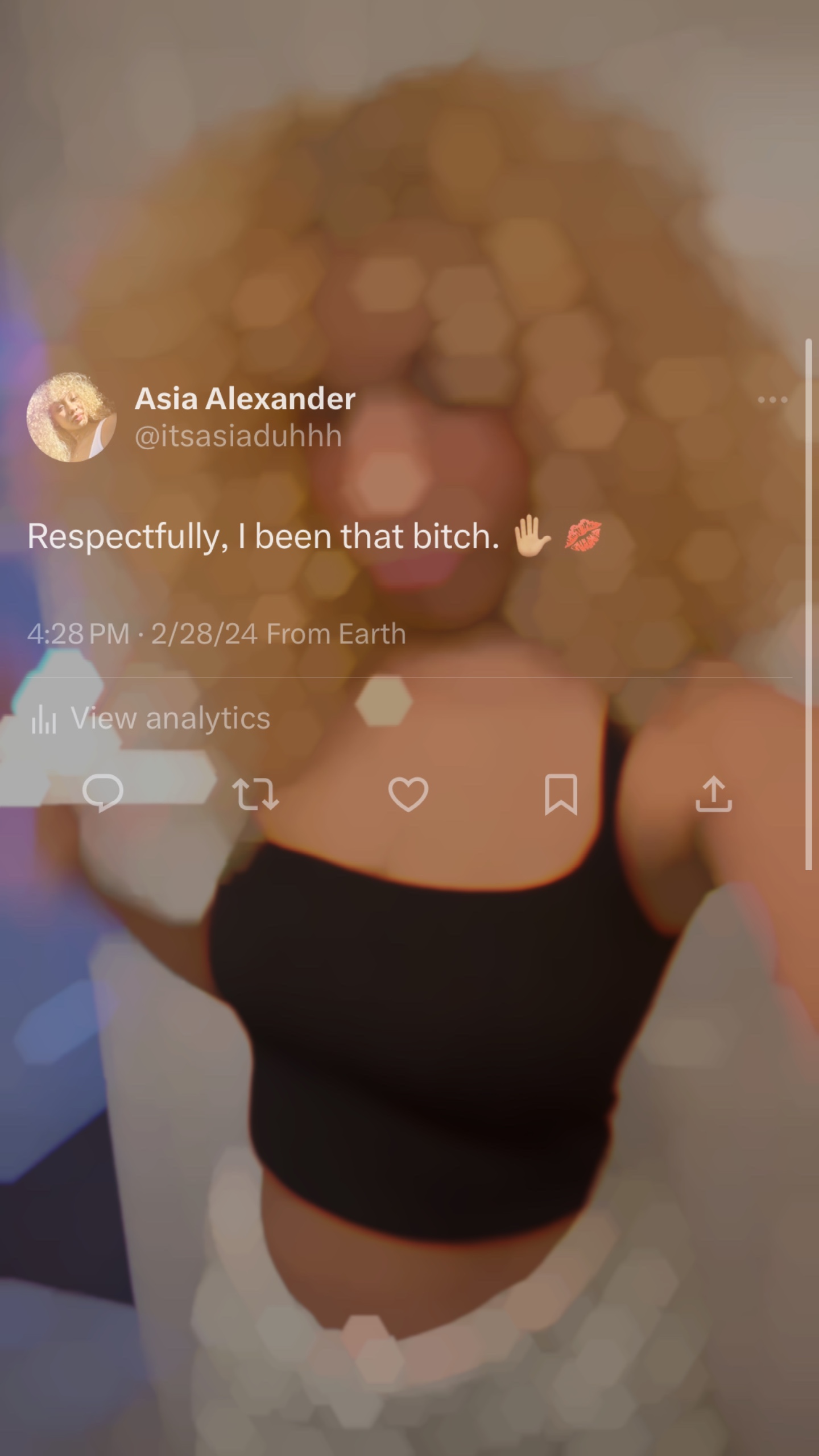 Been that bitch. 😍