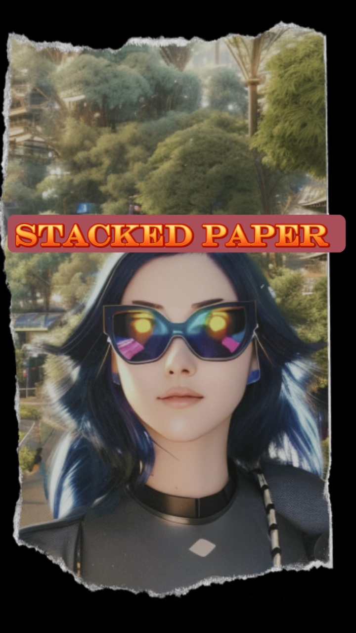Stacked Paper 