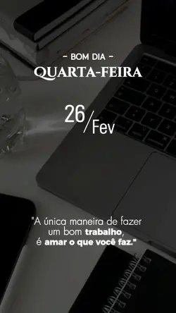 Quarta 26 de Fev