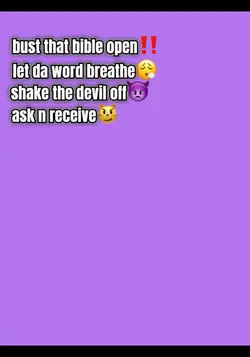bust tha bible open‼️