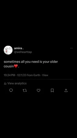 older cousin♥️