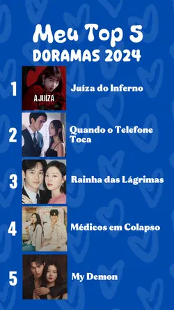 Top 5 doramas 2024