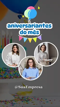 Aniversariantes 