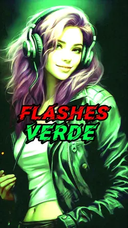 flashes verde 