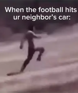 Man running meme