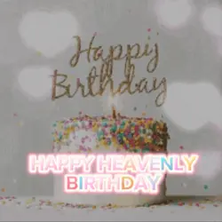 Heavenly Birthday 🎂🕊️