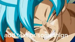 goku rage meme