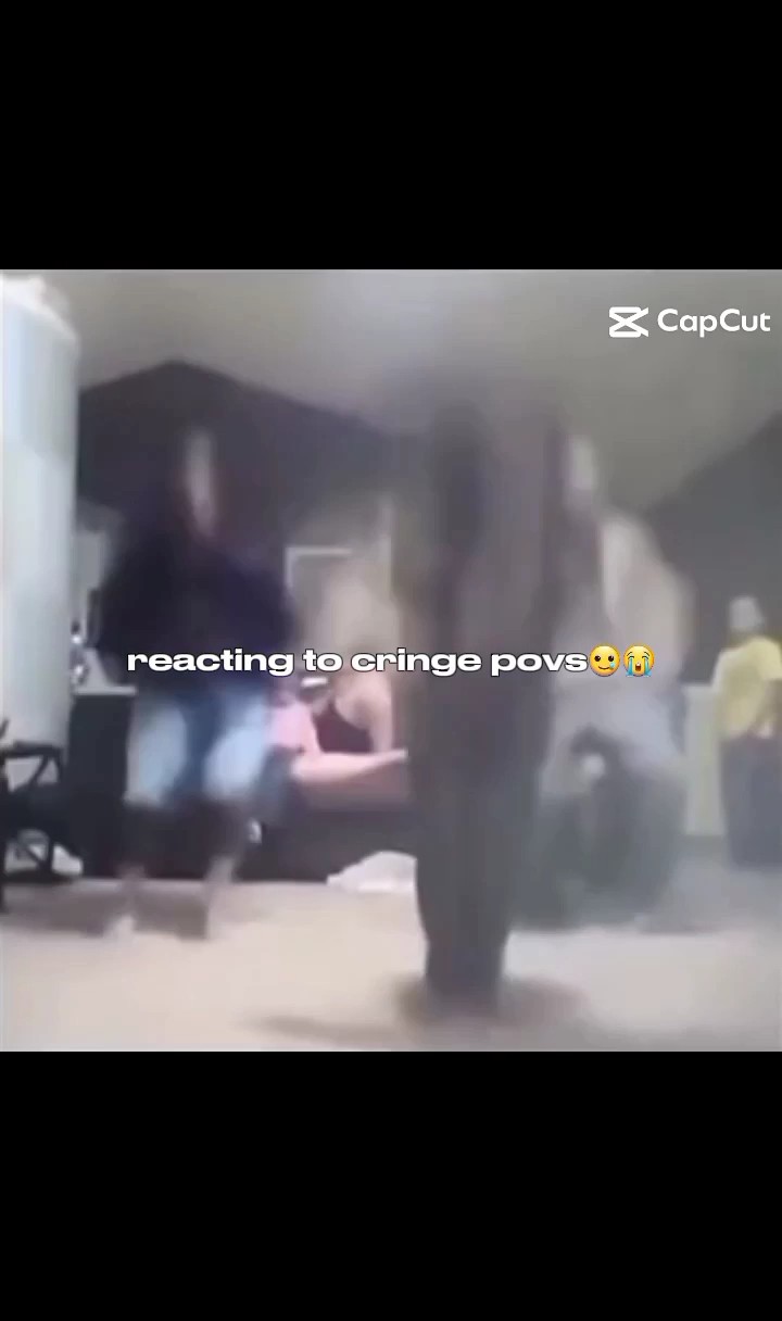 reacting to cringe