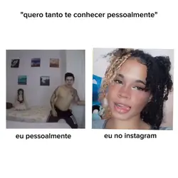 insta x pessoalmente