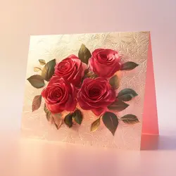romantic card