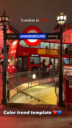 London in colours ❤️💙
