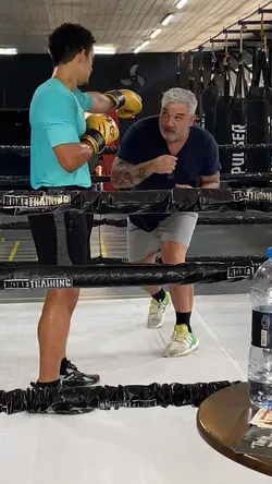 Boxing training boxe