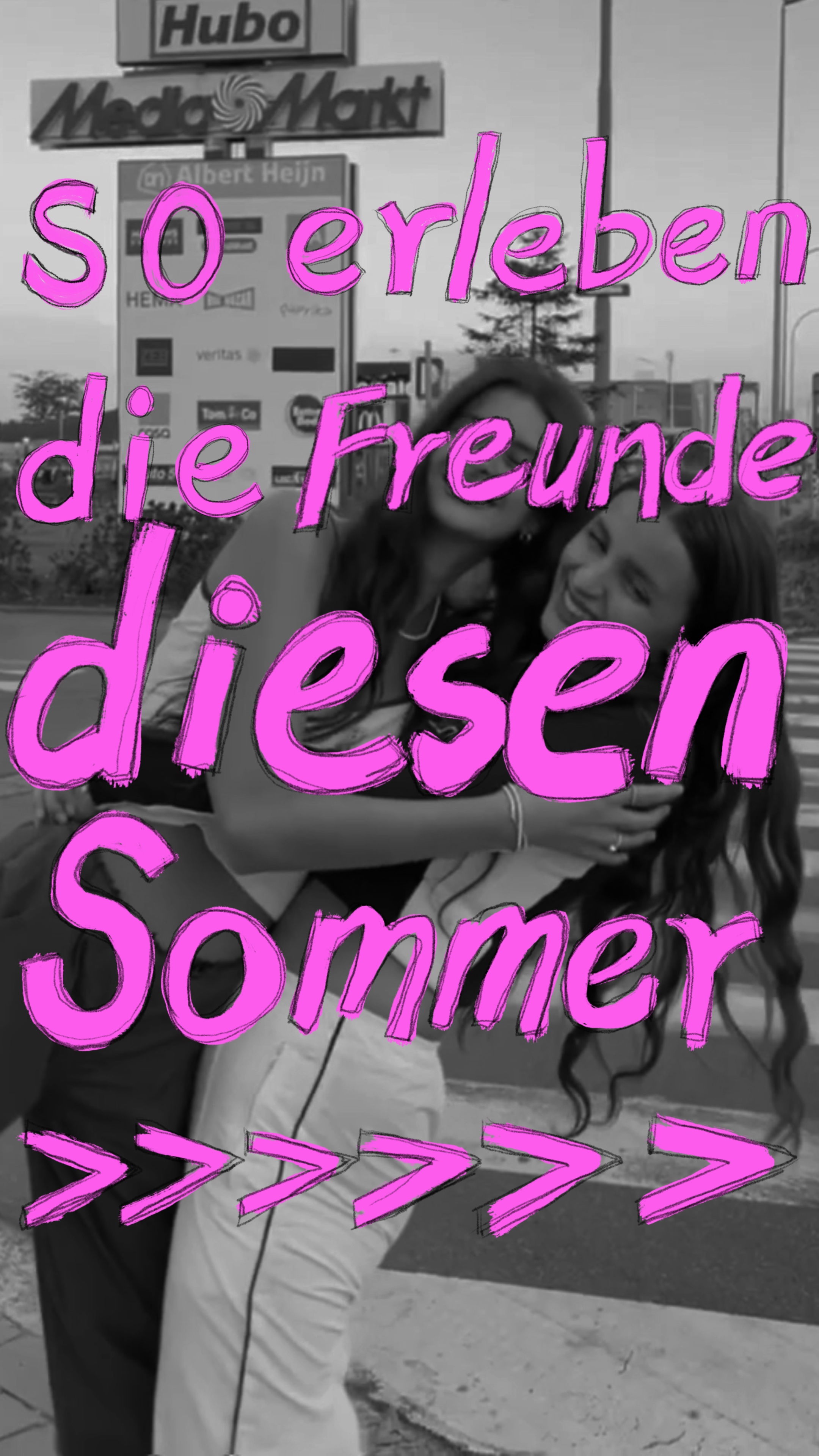 Freunde im Sommer