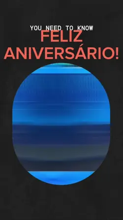 feliz aniversário!