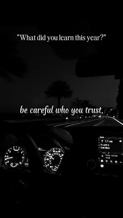 Be careful..
