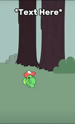 Frog walk meme 
