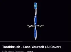 Toothbrush meme