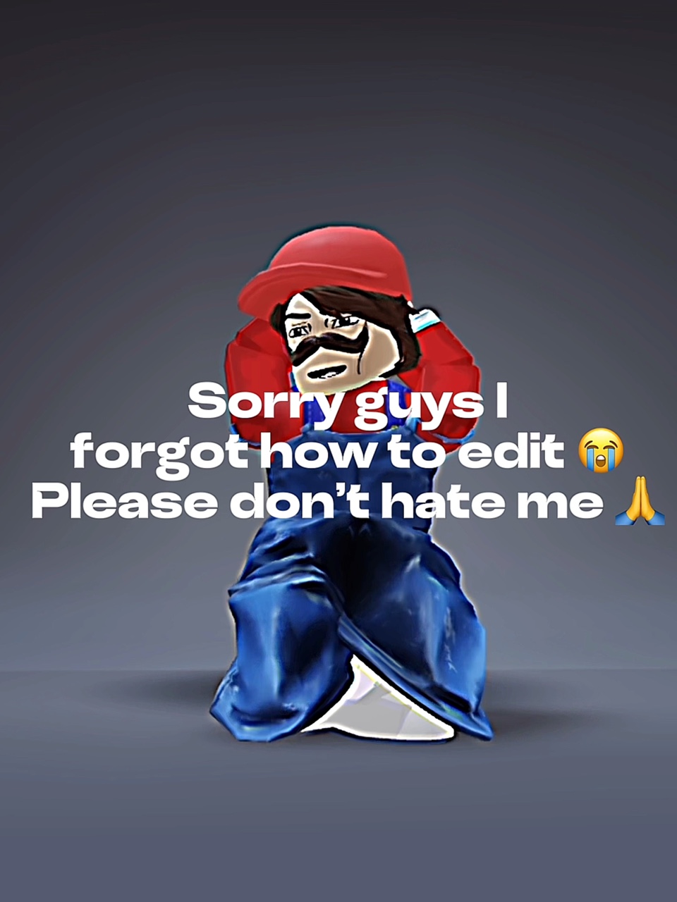 I can’t EDIT!! 🗣️🗣️🗣️