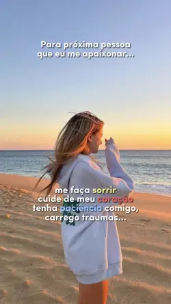 Para próxima ✨🤍🥺