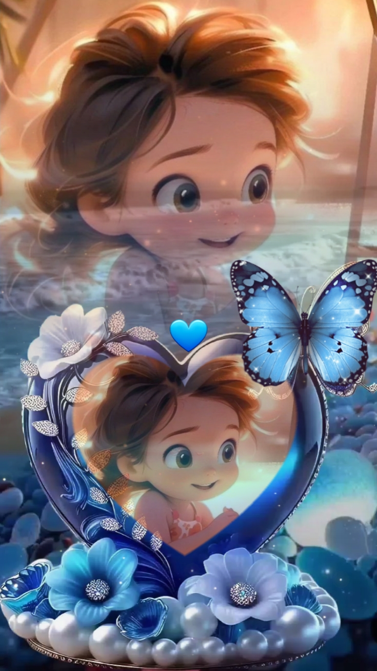 Cœur bleu