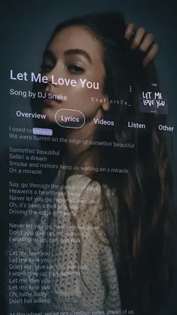 Let Me Love You 