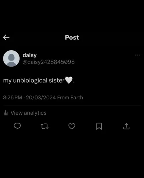 Unbiologische Schwester