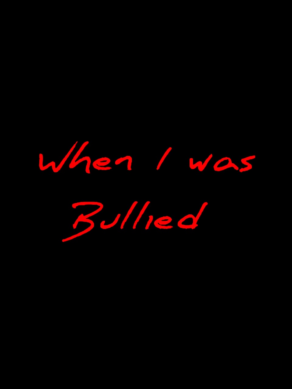 Not attention seekin