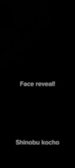 Face reveal!